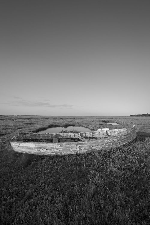 An old boat, Brancaster Staithe, Norfolk