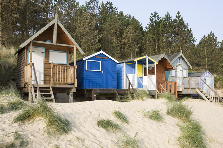 Beach huts at Wells next the Sea, Norfolk