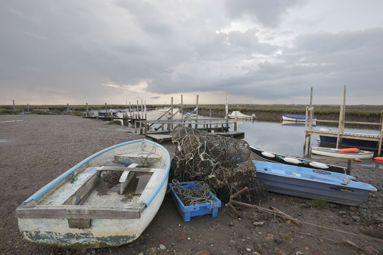 Boats at Morston, Norfolk