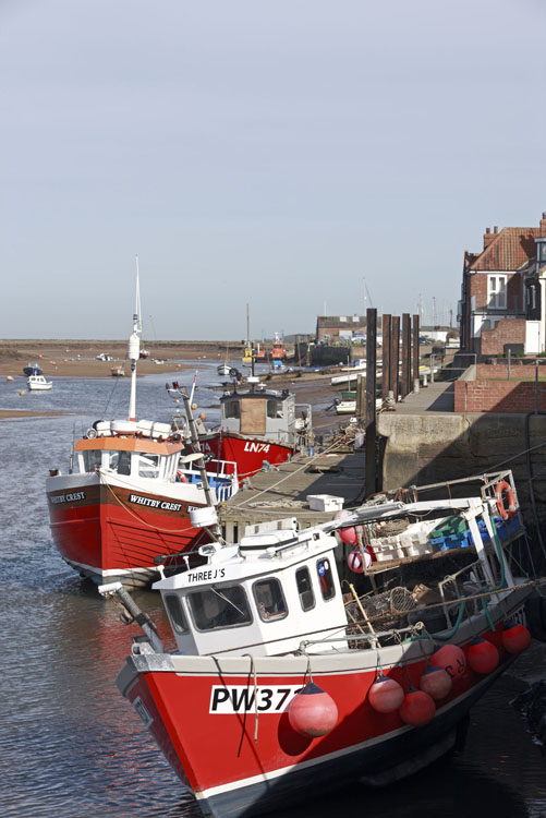 Fishing boats at Wells, Norfolk