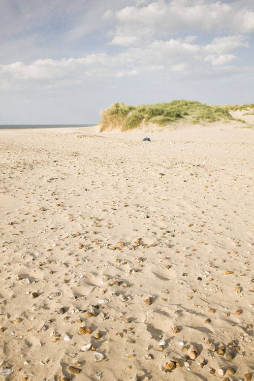 Holkham bay sand dunes, North Norfolk