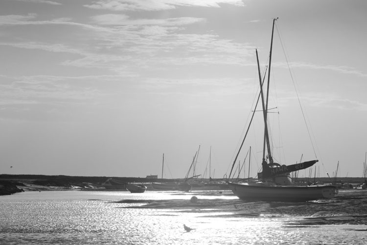 Sunny day at Morston, Norfolk