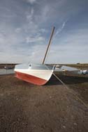 A boat at Ovary Staithe, Norfolk
