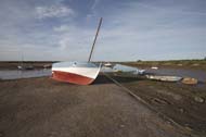 Boats at Burnham Overy Staithe