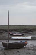 Morston Boats at the sunrise, norfolk