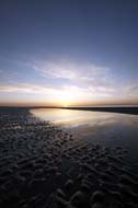 North norfolk coast sunset