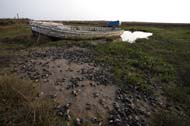 Old boats in Brancaster Staithe, Norfolk