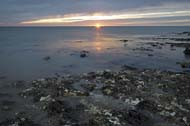 Sunrise at East Runton, North Norfolk near Cromer