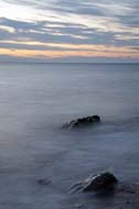 Sunset at Hunstanton, north Norfolk