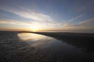 Sunset, North Norfolk coast